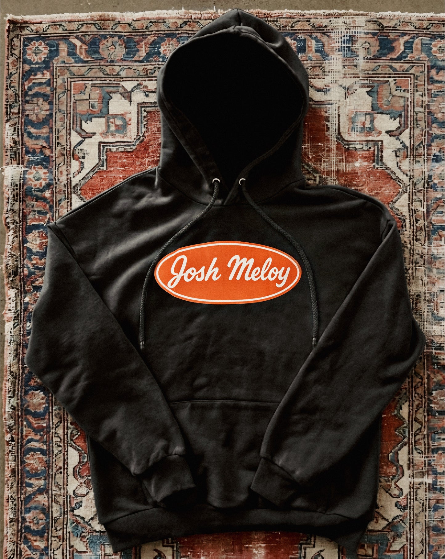 Classic Red Oval Hoodie