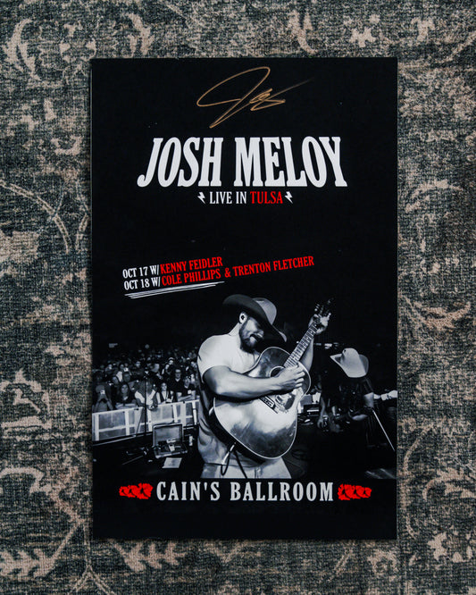 Cain's Ballroom  Autographed Posters